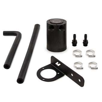 compare product Mishimoto 2016+ Honda Civic 1.5L Turbo Baffled Oil Catch Can Kit - Black (PCV Side)