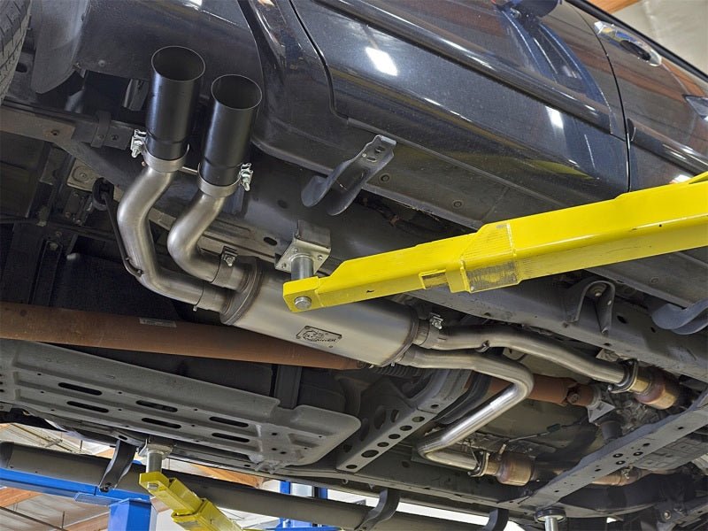 aFe Rebel Series 3in 409 SS Cat - Back Exhaust w/ Black Tips 04 - 15 Nissan Titan V8 5.6L - My Store