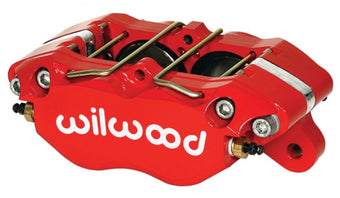 compare product Wilwood Caliper-Dynapro 5.25in Mount-Red 1.00in Pistons .81in Disc