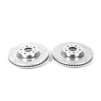 compare product Power Stop 16-19 Cadillac CT6 Front Evolution Drilled & Slotted Rotors - Pair