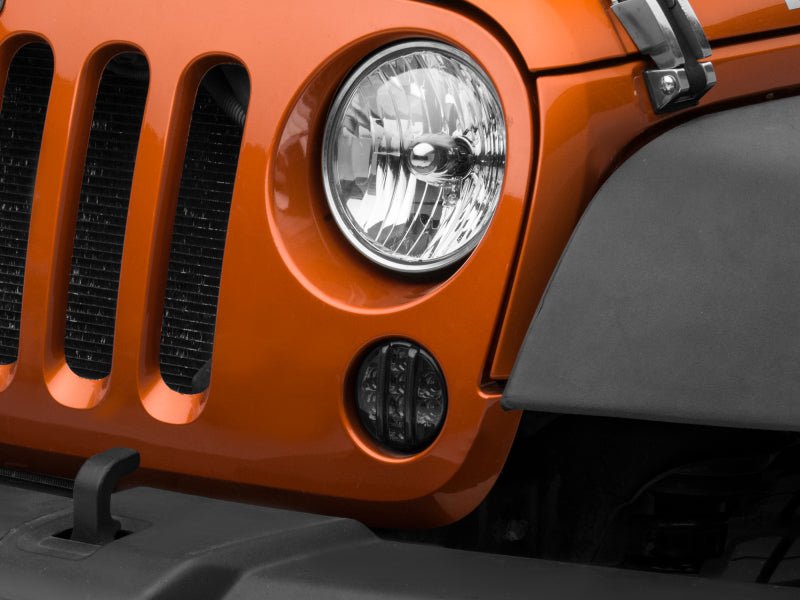 Raxiom 07 - 18 Jeep Wrangler JK Axial Series LED Front Turn Signals (Smoked) - My Store