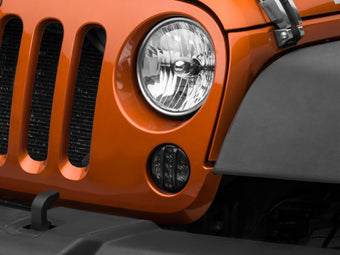 compare product Raxiom 07-18 Jeep Wrangler JK Axial Series LED Front Turn Signals (Smoked)