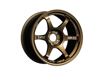 compare product SSR Type-C Forged 18x9.5 +38 5/114.3 - Racing Bronze Wheel