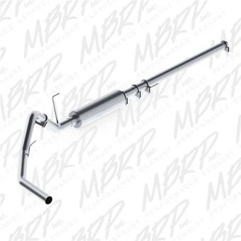 compare product MBRP 2004-2008 Ford F150 EC/CC-SB 3in Cat Back Single Side AL P Series Exhaust