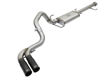 compare product aFe Rebel Series 3in Stainless Steel Cat-Back Exhaust System w/Black Tips 07-14 Toyota FJ Cruiser
