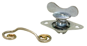 compare product Moroso Quick Fastener - Self Ejecting - Butterfly Head - 5/16in x .400in - Steel - 10 Pack