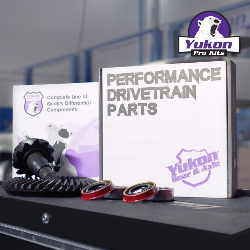 Yukon 8.25in CHY 3.55 Rear Ring & Pinion Install Kit 1.618in ID Axle Bearings and Seals - My Store