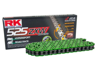 compare product RK Chain MM525ZXW-120L XW-Ring - Green