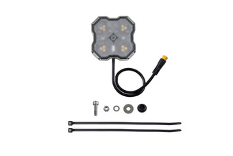 compare product Diode Dynamics Rock Light - Amber/White - M8 (single)