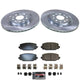 Power Stop 22 - 24 Jeep Grand Cherokee Rear Z23 Evolution Brake Kit - My Store
