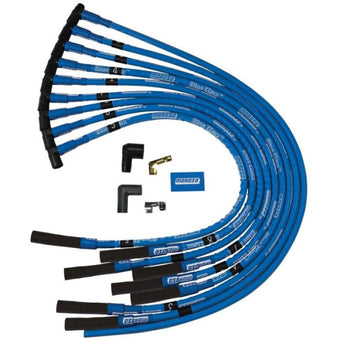 compare product Moroso Chevrolet Big Block Ignition Wire Set - Blue Max - Spiral Core - Sleeved - HEI - Straight