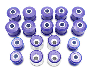 compare product SuperPro 1991 Toyota Land Cruiser Base Front / Rear Vehicle Bushing Kit - 4 Deg. Caster Correction