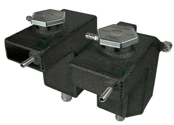 compare product Moroso 16-Up Polaris RZR Turbo/Turbo S Dual Coolant Intercooler Tank - Black Powder Coat