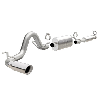 compare product MagnaFlow Cat-Back 2016 Toyota Tacoma TRD 3.5L V6 SS 3in Single Pass Side Exit Rear 4in Tip