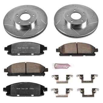 compare product Power Stop 97-01 Infiniti Q45 Front Z36 Truck & Tow Brake Kit