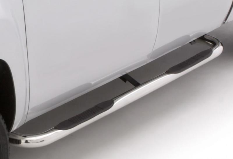 Lund 04 - 08 Ford F - 150 SuperCrew (Excl. 04 Heritage) 3in. Round Bent SS Nerf Bars - Polished - My Store