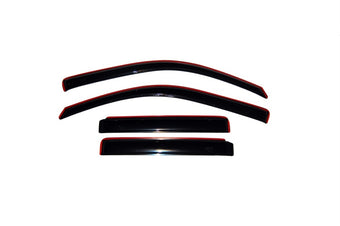 compare product AVS 02-06 Chevy Trailblazer EXT Ventvisor In-Channel Front & Rear Window Deflectors 4pc - Smoke