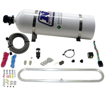 compare product Nitrous Express N-Tercooler System w/15lb Bottle (Remote Mount Solenoid)