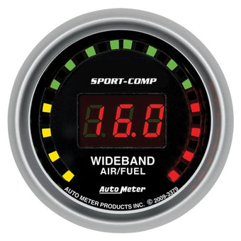 compare product Autometer Sport-Comp 52mm Digital Wideband Air/Fuel Ratio Street Gauge