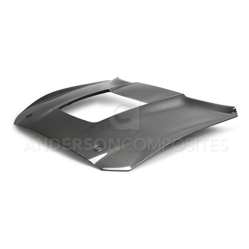 Anderson Composites 2020 Mustang Shelby GT500 Double Sided Carbon Fiber Hood - My Store