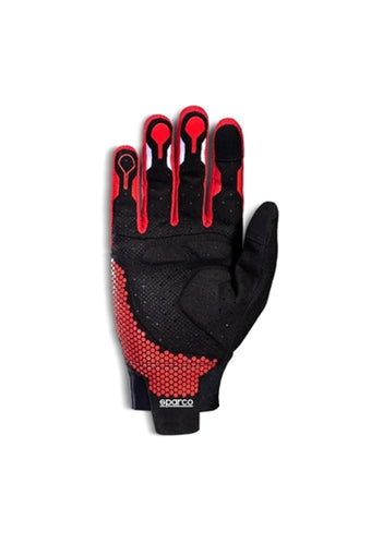 compare product Sparco Gloves Hypergrip+ 10 Black/Red