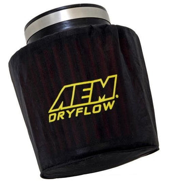 compare product AEM Air Filter Wrap Black 7.5in Length x 5in Width x 5in Height