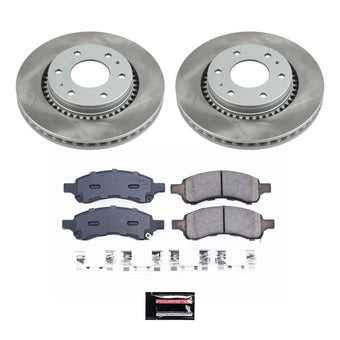 compare product Power Stop 06-08 Isuzu Ascender Front Semi-Coated Rotor Kit