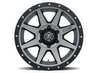 ICON Rebound 17x8.5 6x5.5 25mm Offset 5.75in BS 95.1mm Bore Titanium Wheel - My Store
