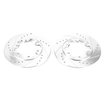 compare product Power Stop 15-19 Ford Transit-350 HD Rear Evolution Drilled & Slotted Rotors - Pair