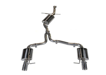 compare product AWE Tuning Audi B8.5 All Road Touring Edition Exhaust - Dual Outlet Polished Silver Tips