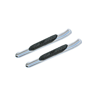 compare product Westin 2015-2018 Chevy Silv 25/3500 Reg Cab Dsl (Rocker Mount) PRO TRAXX 4 Oval Nerf Step Bars - SS