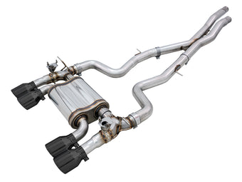compare product AWE Tuning BMW F8X M3/M4 SwitchPath Cat-Back Exhaust - Diamond Black Tips