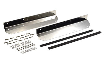 compare product Kentrol 87-95 Jeep Wrangler YJ Step Cover Inlay Pair - Polished Silver