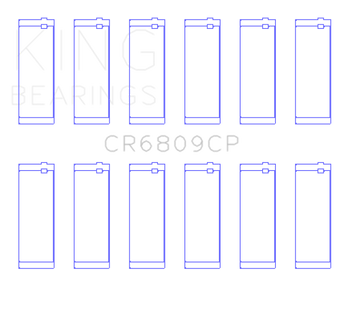 compare product King Alpha Romeo AR 01928 / AR 06430 / AR 64102 / AR 64101 / AR 06120 / AR 01932 Rod Bearing Set