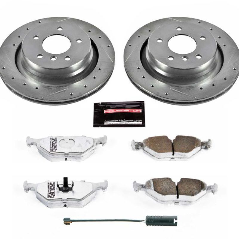 Power Stop 95 - 99 BMW M3 Rear Z26 Street Warrior Brake Kit - My Store