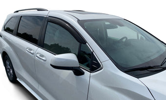 compare product AVS 21-22 Toyota Sienna LE Ventvisor Outside Mount Window Deflectors 2pc - Smoke