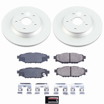 compare product Power Stop 2024 Subaru Impreza Rear Z17 Coated Brake Kit