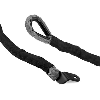 compare product Borne Off-Road Synthetic Rope - 3/8in x 85ft - Grey