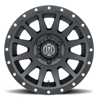 ICON Compression 17x8.5 5x5 - 6mm Offset 4.5in BS 71.5mm Bore Satin Black Wheel - My Store