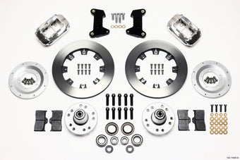 compare product Wilwood Forged Dynalite Front Kit 12.19in Polished 74-80 Pinto/Mustang II Disc Spindle only