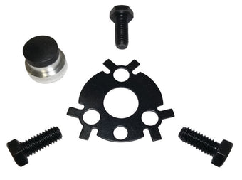 compare product Moroso Chevrolet Small Block/90 Degree V6 (w/Late Style Flat Timing Cover) Cam Stop Button Kit