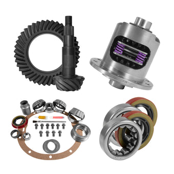 compare product Yukon Gear 8.2in GM 3.73 Rear Ring & Pinion Install Kit 28 Spline Positraction 2.25in Axle Bearings