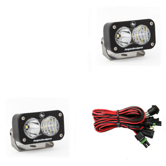 compare product Baja Designs S2 Sport Driving Combo Pattern Pair LED Work Light - Clear