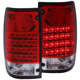 compare product ANZO 1989-1995 Toyota Pickup LED Taillights Red/Clear