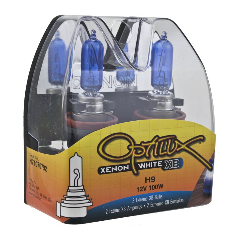 Hella Optilux H9 12V/100W XB Xenon White Bulb (pair) - My Store