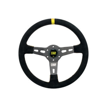 compare product OMP RS Steering Wheel Black/Yellow D 350