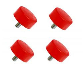 compare product Prothane Toyota Tacoma Front Bump Stops - Red