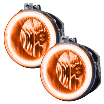 compare product Oracle Dodge Challenger 08-14 LED Waterproof Fog Halo Kit - Amber