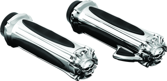 compare product Kuryakyn Zombie Grips With Throttle Boss Throttle-By-Wire Chrome