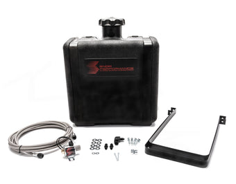 compare product Snow Performance Water Tank Upgrade 7gal (w/Braided SS Line/Brackets/Solenoid/4AN Fittings)